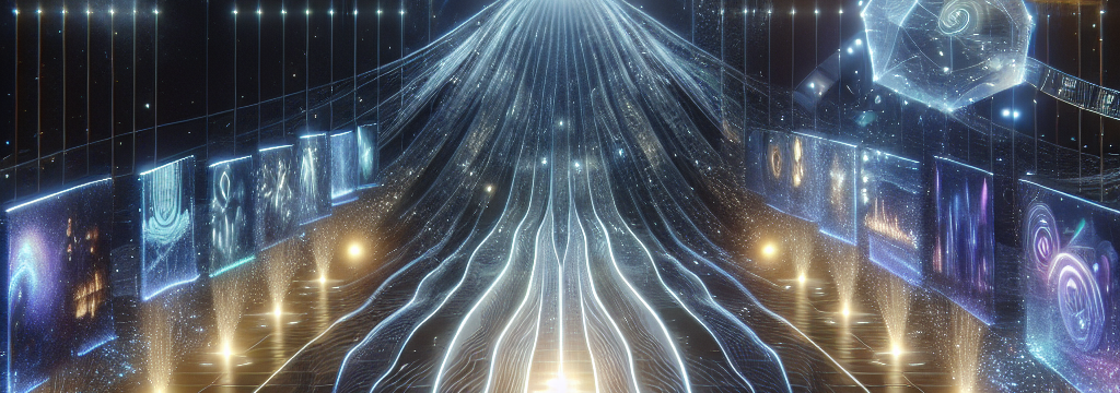 Horizontal roadmap timeline with milestones represented by colorful icons: notebook for Q1, storyboard panel for Q2, video camera for Q3, app icon for Q4.